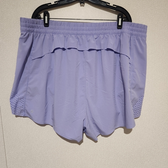 Athleta Hustle 3" Shorts Womens Size 2X - Picture 2 of 5